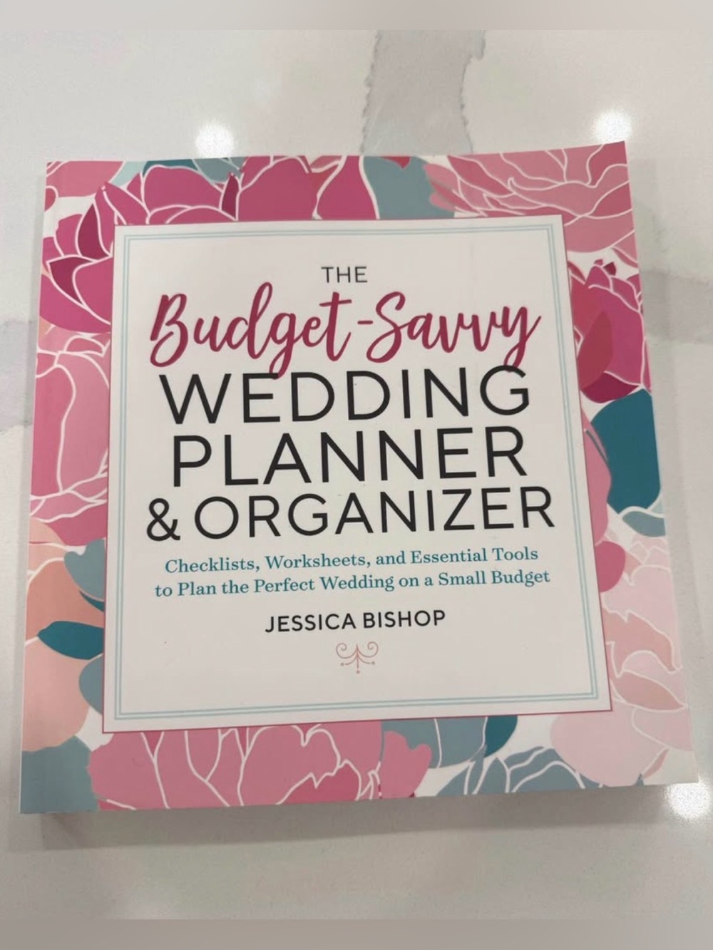 The Budget-Savvy Wedding Planner & Organizer - Pink Floral